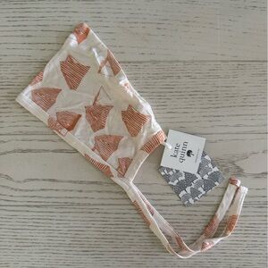 NWT Kate Quinn Bamboo Orange Beach Tent Elf Hat